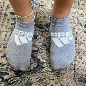 grey adidas socks